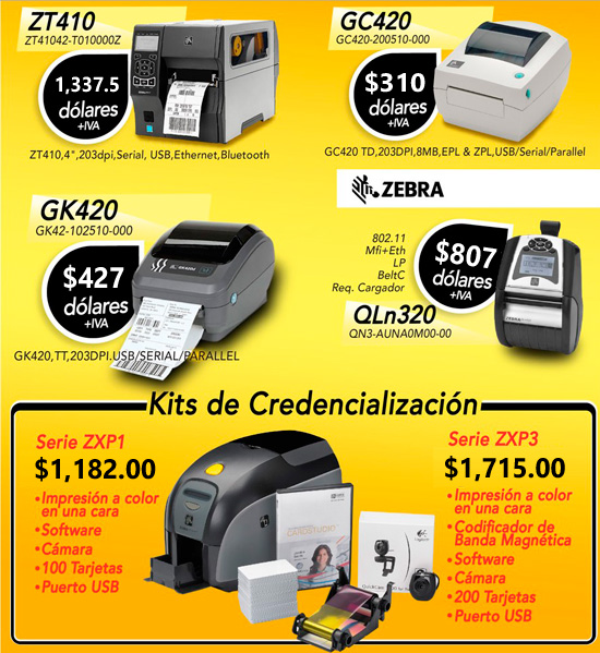 Precios especiales